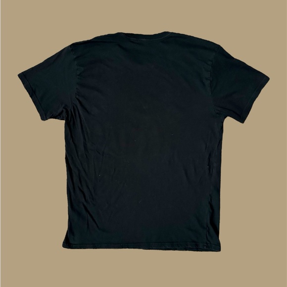 King Features Mens XL Black Popeye Gangster Vintage 2000’s Short Sleeve Tee Y2K - Picture 2 of 4